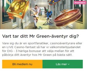 Crystal Land finns att spela på Mr Green!